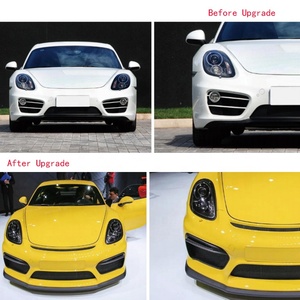 Accessoires de voiture kit de carrosserie 2012-2015 981 pare-chocs avant mise <span class=keywords><strong>à</strong></span> niveau vers GT4 RS Style kits de carrosserie pour Porsche Cayman <span class=keywords><strong>boxster</strong></span> 981 - Product Image 3