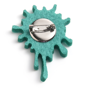 He adge Safety Pin ustom ade lastic uton Embroidery ELT <span class=keywords><strong>Tin</strong></span> adadge For iifts - Product Image 4