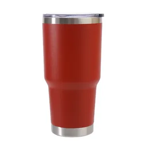 แก้วกาแฟสแตนเลสเก็บความร้อนแบบพกพาสำหรับรถยนต์ พร้อมโลโก้สั่งทำ แก้วเก็บอุณหภูมิสุญญากาศสองชั้น - Product Image 3
