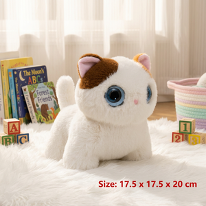 Juguete de Peluche Interactivo con IA, Robot Gato, Compañero Emocional Inteligente, Activación por Tacto, Chat Multilingüe, Control por Aplicación Tuya, Certificado CE - Product Image 2