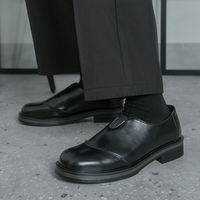Hochwertige Designer-Herren-Formelle Slipper aus PU-Leder, Atmungsaktive Hochzeitsschuhe, Langlebige Alltags- und Fahrschuhe