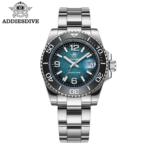 ADDIESDIVE AD2513 Casual Versatile Luxury Diver <strong>Watch</strong> 3D Textured Dial Luminous Japan Quartz 316L Stainless Steel <strong>Watch</strong> for Men - Product Image 4