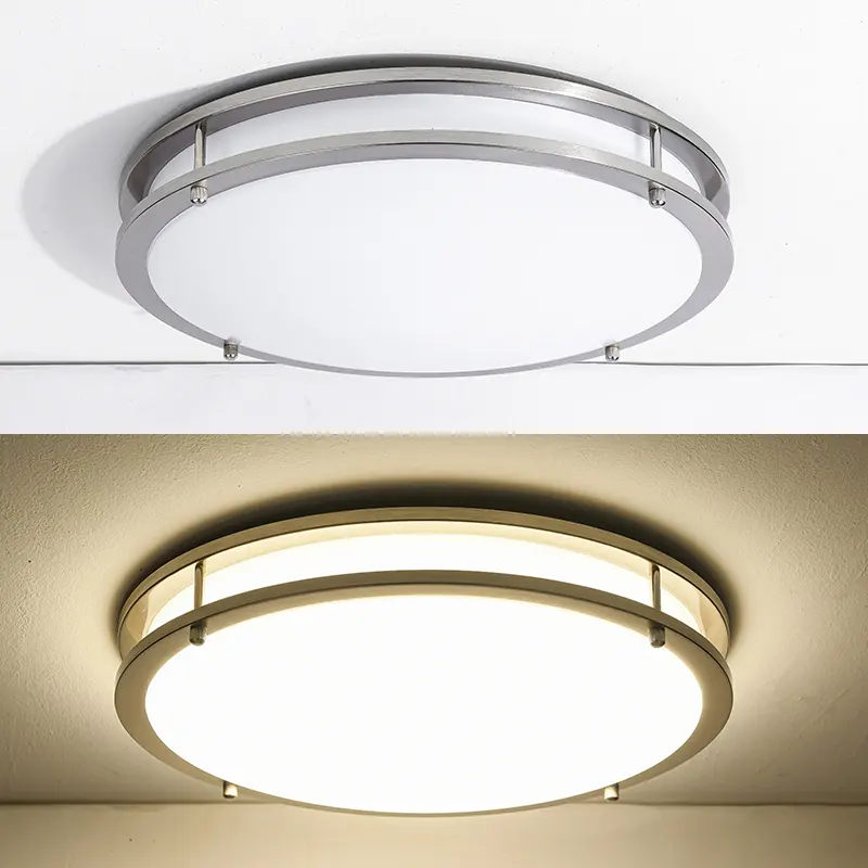 СВЕТОДИОДНЫЙ потолочный светильник, 18 Вт, 24 Вт, 36 Вт, 48 Вт, простой дизайн, для современной офисной ванной комнаты