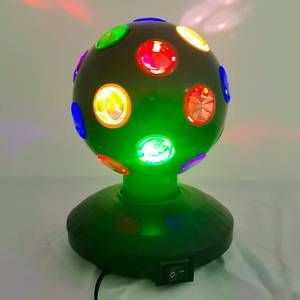 6 pollici colorato rotante effetti di illuminazione Multicolor cling LED Disco palla per migliorare le feste <span class=keywords><strong>a</strong></span> <span class=keywords><strong>casa</strong></span> con 12V/500mA adattatore - Product Image 6