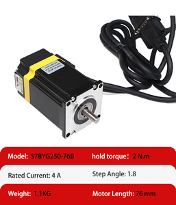Kit de <span class=keywords><strong>motor</strong></span> paso a paso NEMA 23 CNC de alto rendimiento con controlador de velocidad híbrido bifásico orientado al rendimiento - Product Image 5