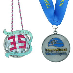 नरम तामचीनी डिजाइन के साथ कस्टम गोल्ड प्लेटेड 3 डी स्पोर्ट्स मेडल - Product Image 6