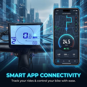 Vélo de route électrique 250W 36V 14.5Ah Batterie au lithium sans balais 7 vitesses Vélo de route électrique en alliage d'aluminium pour trajets urbains - Product Image 6