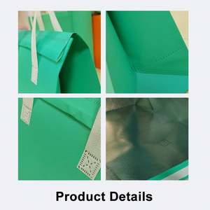 Bolsa Térmica Personalizada con Logotipo para Latas de Cerveza, Ecológica, con Aislamiento Térmico, Impresión por Sublimación, Portátil, para Almuerzo - Product Image 5