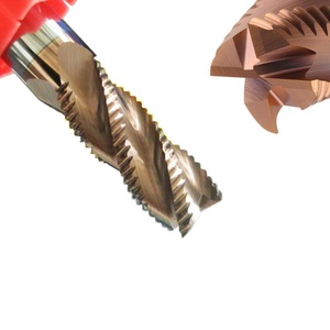 Cnc Milling Machine Tools 3 Flutes Roughing <strong>End</strong> <strong>Mill</strong> for Aluminum and Steel Cutting - Product Image 6