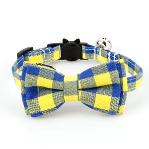 Fashion japanese style cheap oem manufacturer sublimation cat bow tie collars