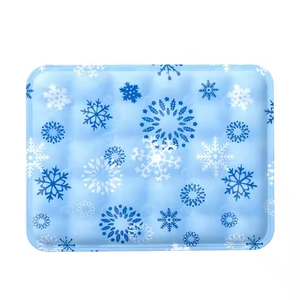 Bantalan Gel pendingin biru musim panas, untuk hewan peliharaan Musim Dingin, anti lembab, bantal kasur sutra, tempat tidur kucing dan anak anjing, kasur pendingin - Product Image 5