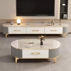 <span class=keywords><strong>Table</strong></span> Basse d'<span class=keywords><strong>Angle</strong></span> au Design Moderne pour <span class=keywords><strong>Bureau</strong></span> à Domicile avec Meuble TV Abordable – Prix <span class=keywords><strong>de</strong></span> Gros – Ensembles <span class=keywords><strong>de</strong></span> Tables Basses Modernes Gris Personnalisables en Vente - Product Image 2