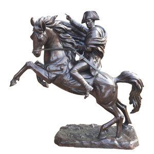 Escultura de talla de bronce de tamaño natural Estatua de guerreros de Ángel Romano antiguo - Product Image 6