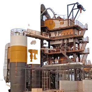 Planta mezcladora de betún asfáltico de alta eficiencia 160 T/H para construcción de carreteras con motor y bomba de componentes principales - Product Image 2