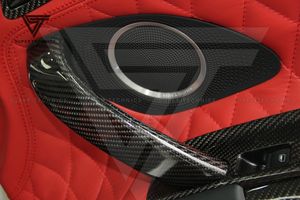 Interiores personalizados de fibra de carbono para <span class=keywords><strong>Audi</strong></span> R8 <span class=keywords><strong>V8</strong></span> V10 Juego de molduras interiores de automóviles (31 piezas) - Product Image 3