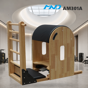 Baril d'escalade Pilates en bois de caoutchouc durable MND, conception de qualité professionnelle pour studio de fitness, équipement de gym pour usage domestique et en studio, destiné aux acheteurs à <span class=keywords><strong>Berlin</strong></span> - Product Image 1