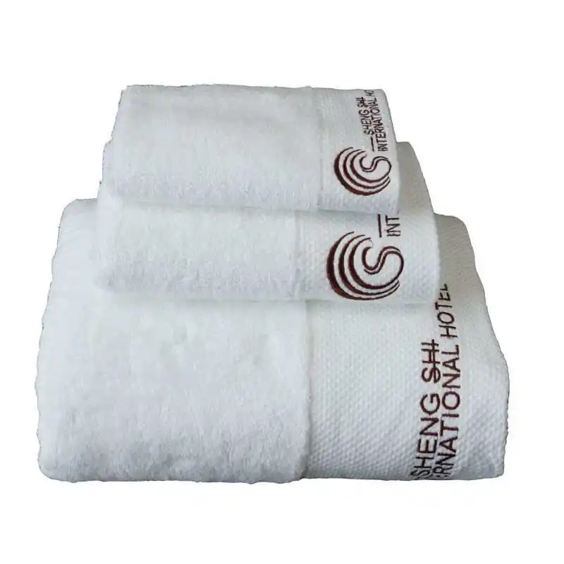 Factory Wholesale Customizable LOGO Star Hotel Towel Bath Towel Three-piece Set