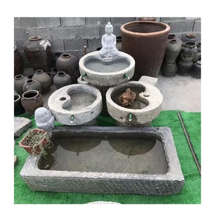 Fuente de agua de piedra para jardín, casada de geyser de granito para cascada de agua, para exteriores, fengshui, fuentes de Lago - Product Image 6