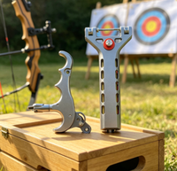 Slingshot en alliage d'aluminium haute précision, multifonctionnel, portable, à chargement automatique, avec réservoir de chargeurs mécaniques