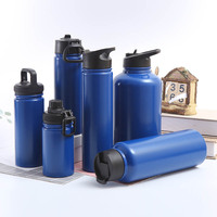 AI-MICH Promotionnel Vente en Gros Personnalisable Premium Durable Portable Bouteille Isotherme et Thermos en Aluminium pour Gym et Vélo avec Logo