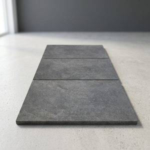 Baldosas de Porcelana Monolítica Nero de 20 mm para Jardín y Parque, 600x600 mm, Resistentes para Exteriores - Product Image 3