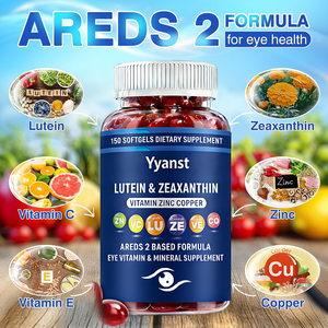 Capsules molles de haute qualité à marque privée, riches en lutéine, zéaxanthine, vitamines et zinc, antioxydants, stimulant l'immunité et protégeant la vue. - Product Image 4