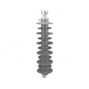 35KV 33KV gapless מרוכבים מתכת תחמוצת surge arrester לכוח הפצה מערכת, חשמל הפצה. תוצרת סין