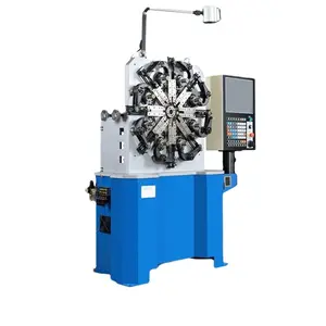 Otomatik metal rulo yapma makinesi, bahar tel kalıplama ürünleri için cnc bahar sarma makinesi
