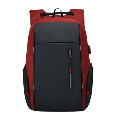 Rucksack Laptop Customizable Logo Large Capacity Men's Business Laptop Bag Multifunctional USB Backpack