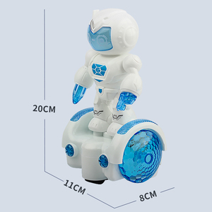 Braccio Robotico Intelligente per Bambini, Robot Danzante Elettrico Educativo in Plastica con Luci e Musica, Giocattolo Musicale che Gioca il Ruolo di Poliziotto - Product Image 6