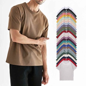 T-shirt di Alta Qualità 100% Cotone, <span class=keywords><strong>Abbigliamento</strong></span> Maschile di <span class=keywords><strong>Tendenza</strong></span>, T-shirt da <span class=keywords><strong>Uomo</strong></span> Extra Large Neutra - Product Image 1