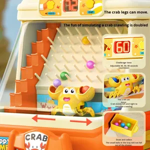 Juguete Educativo Bechotoy Montessori de Cognición, Máquina de Atrapar Pelotas de Plástico con Cangrejos de 2 Colores para Niños - Product Image 5