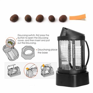 XEOLEO Commercial GENE torréfacteur de café 1300W électrique 3D torréfacteur de grains de café à Air chaud 300G Machine de cuisson de grains de café professionnelle - Product Image 3