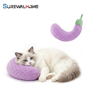 Almohada para Gatos SUREWALHOME, Almohada Calmante para Perros, Almohada para Mascotas con Forma de Animal, Cama para Mascotas con Diseño Personalizado - Product Image 1