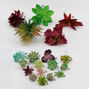 Plantes succulentes artificielles modernes <span class=keywords><strong>en</strong></span> plastique vert, cactus figue de Barbarie, mini plantes artificielles <span class=keywords><strong>en</strong></span> <span class=keywords><strong>pot</strong></span> avec <span class=keywords><strong>pot</strong></span> <span class=keywords><strong>en</strong></span> céramique - Product Image 2