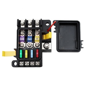 Bloque de Fusibles Blue Sea 7725 Safety HUB 100 RBS, Bloque de Fusibles de 7 Circuitos con Protección de Encendido, 3x MIDI/<span class=keywords><strong>AMI</strong></span> + 4x ATO/ATC - Product Image 6