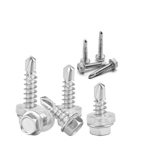 Acero inoxidable 316 Tapping Brocante Din7504 Tornillos autoperforantes de cabeza hexagonal - Product Image 3