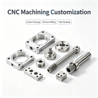 Serviços de Usinagem CNC Personalizados para Peças Automotivas em Metal e Aço Inoxidável com Torneamento e Fresagem