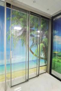 Bên ngoài khung hẹp nhôm kính cường lực cửa trượt Kính thiên văn nội thất cửa trượt - Product Image 4