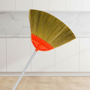 Balai en herbe naturelle Rayung Macan avec tête en plastique, manche long, balai pour nettoyer les sols, fabriqué en Indonésie - Product Image 6