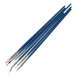 Pinceau à ongles en nylon pour nail art, stylo de peinture UV, brosse de gravure pour cristaux, pinceau de précision pour dessin floral - Product Image 1