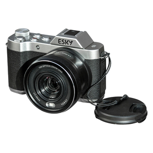Vente en gros 10x caméra à zoom optique caméra vlog alimentée par batterie 4k caméras à boîtier vintage numérique avec lumière intégrée wifi - Product Image 1
