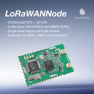 โมดูลโหนด IoT กำลังไฟต่ำ Openwrt OEM ODM Lorawan สำหรับ STM32L052C8T6 SX1276 433 470 868 915mhz Uart 64kb Flash Connectivity - Product Image 6