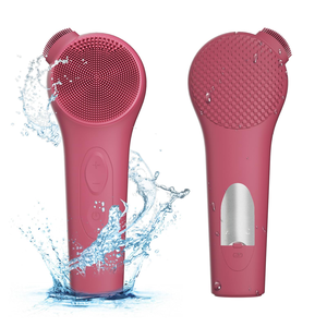 Brosse nettoyante faciale électrique étanche, exfoliante, en silicone, pour un nettoyage en profondeur du visage, du nez, des lèvres et des mains - Product Image 1