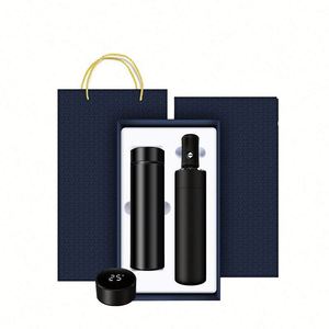 Set de Regalo Corporativo con Logotipo Personalizado, Artículos Promocionales Económicos para Empresas y Oficinas VIP, Incluye Paraguas y Termo - Product Image 1
