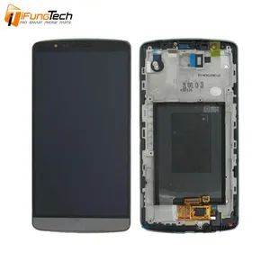 एलजी g3 के लिए मोबाइल फोन lcds, प्रतिस्थापन प्रदर्शन digitizer एलजी g3 के लिए फ्रेम के साथ एलसीडी टच स्क्रीन D855