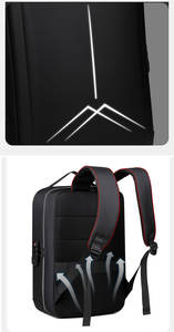 Sac à dos personnalisé pour homme, imperméable, en EVA, pour le bureau, l'école, antivol, pour ordinateur portable, voyage, femme, avec port USB - Product Image 5