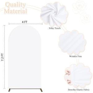 Wholesale Custom Size Elegant Chiara <b>Arch</b> Wall Cover Panel Stretchy Backdrop System <b>for</b> Wedding Event Banquet <b>Balloon</b> Decor - Product Image 4