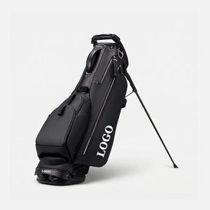 Ergonomic Design <b>Golf</b> Professional <b>Bag</b> Reliable <b>Leather</b> <b>Golf</b> <b>Bag</b> Adjustable Strap Waterproof <b>Golf</b> Cart <b>Bag</b> - Product Image 1