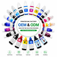 Kit Isi Ulang Tinta Epson 103 yang Kompatibel, Set Botol Tinta Dye Hitam Cyan Magenta Kuning untuk Printer EcoTank